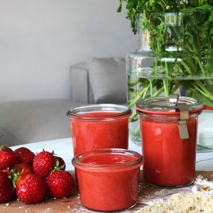 Erdbeeren Konfitüre