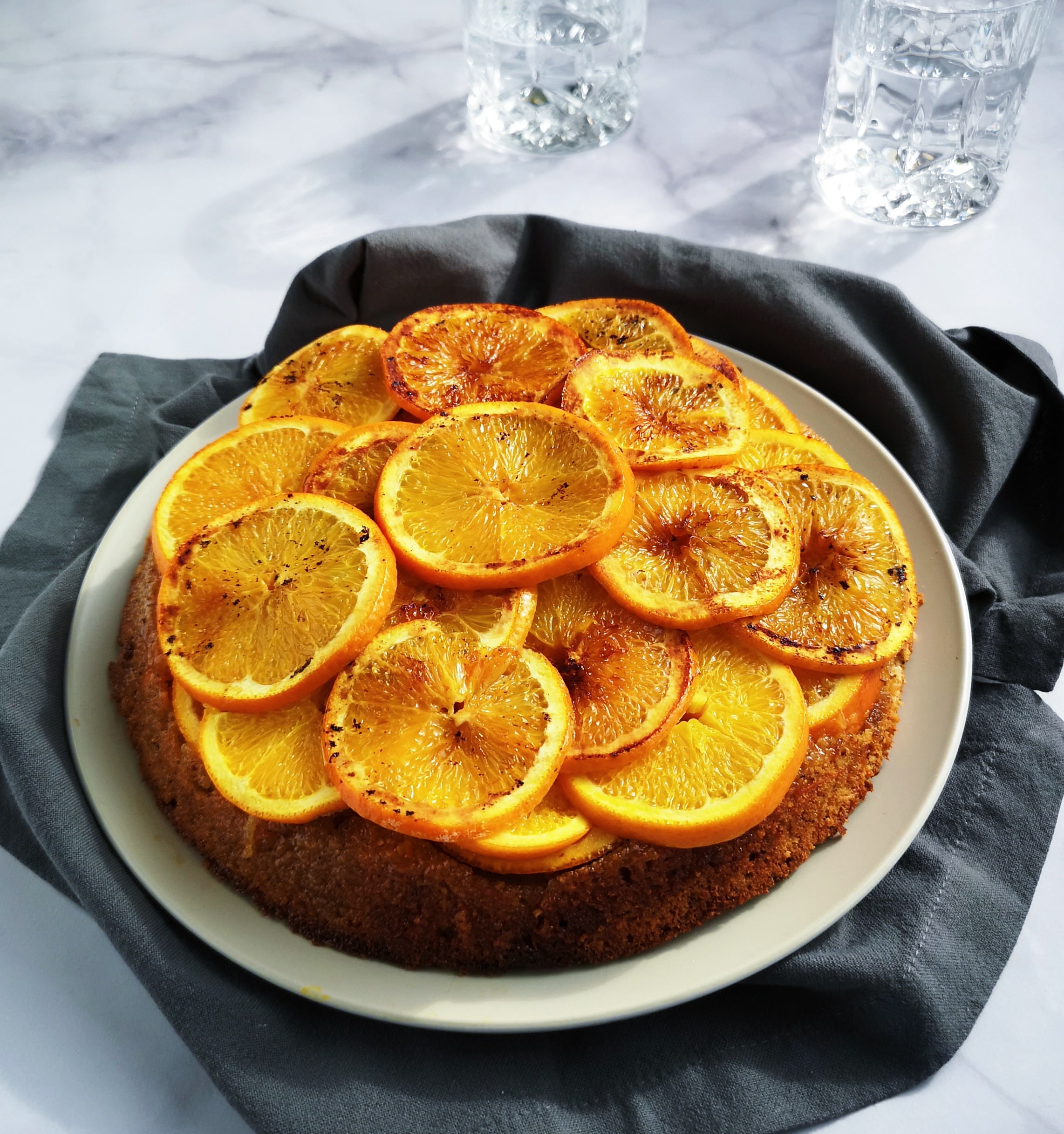 Karotten-Orangen-Kuchen