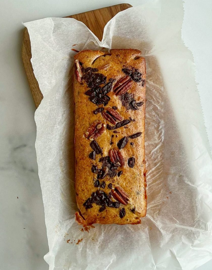 Bananenbrot, Kuchen, Schokolade, Gebäck