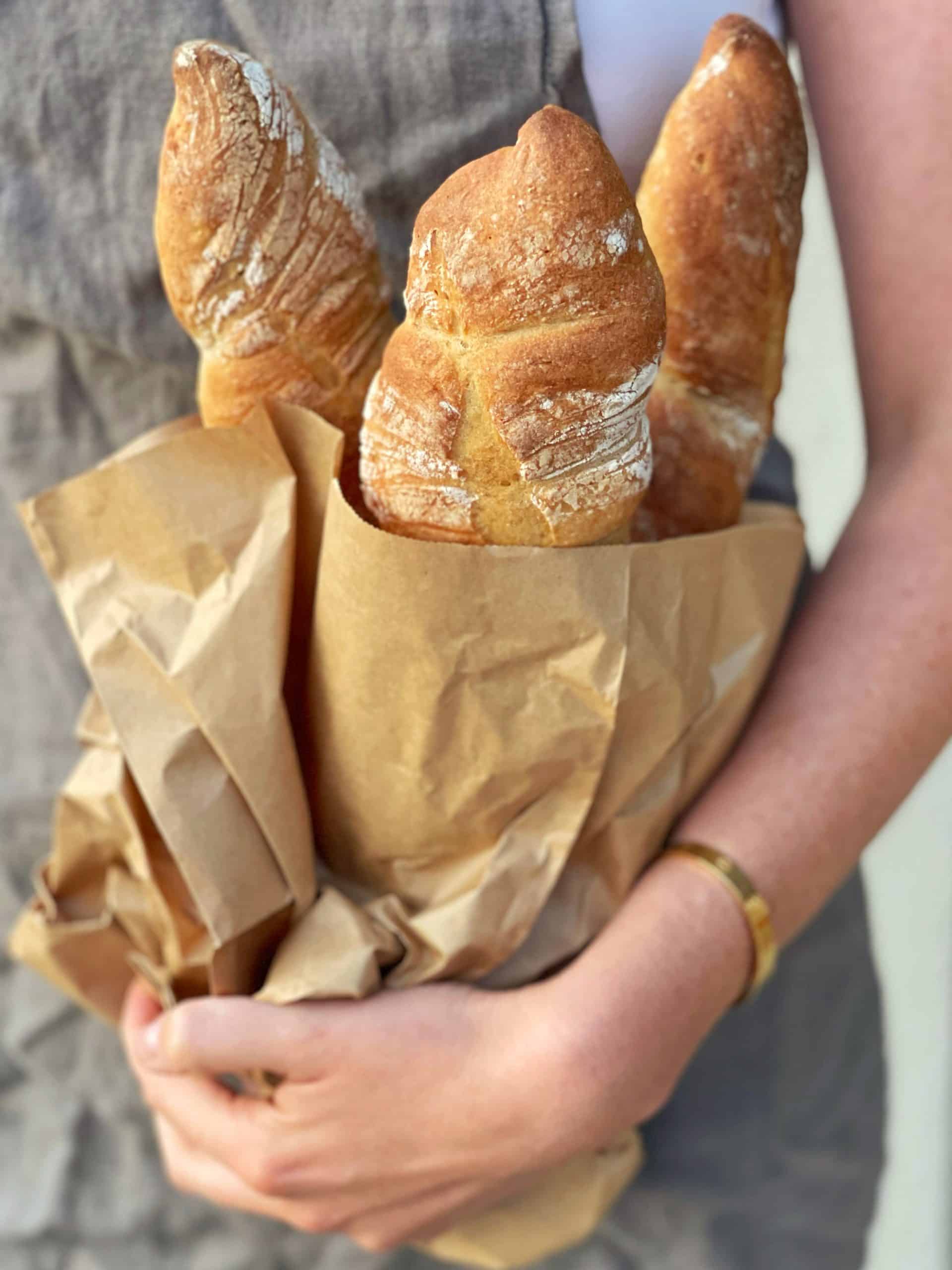 Dinkel Baguette mit Sauerteigpulver - ANA + NINA