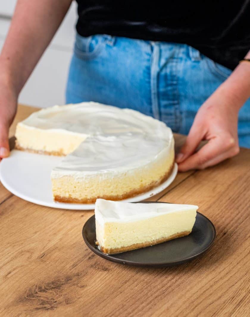 NY, New York Style, Cheesecake, Kuchen