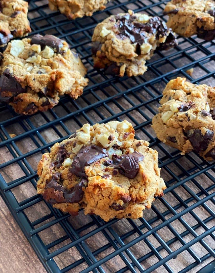 Cookies, Kekse, Maroni, Schokolade, vegan