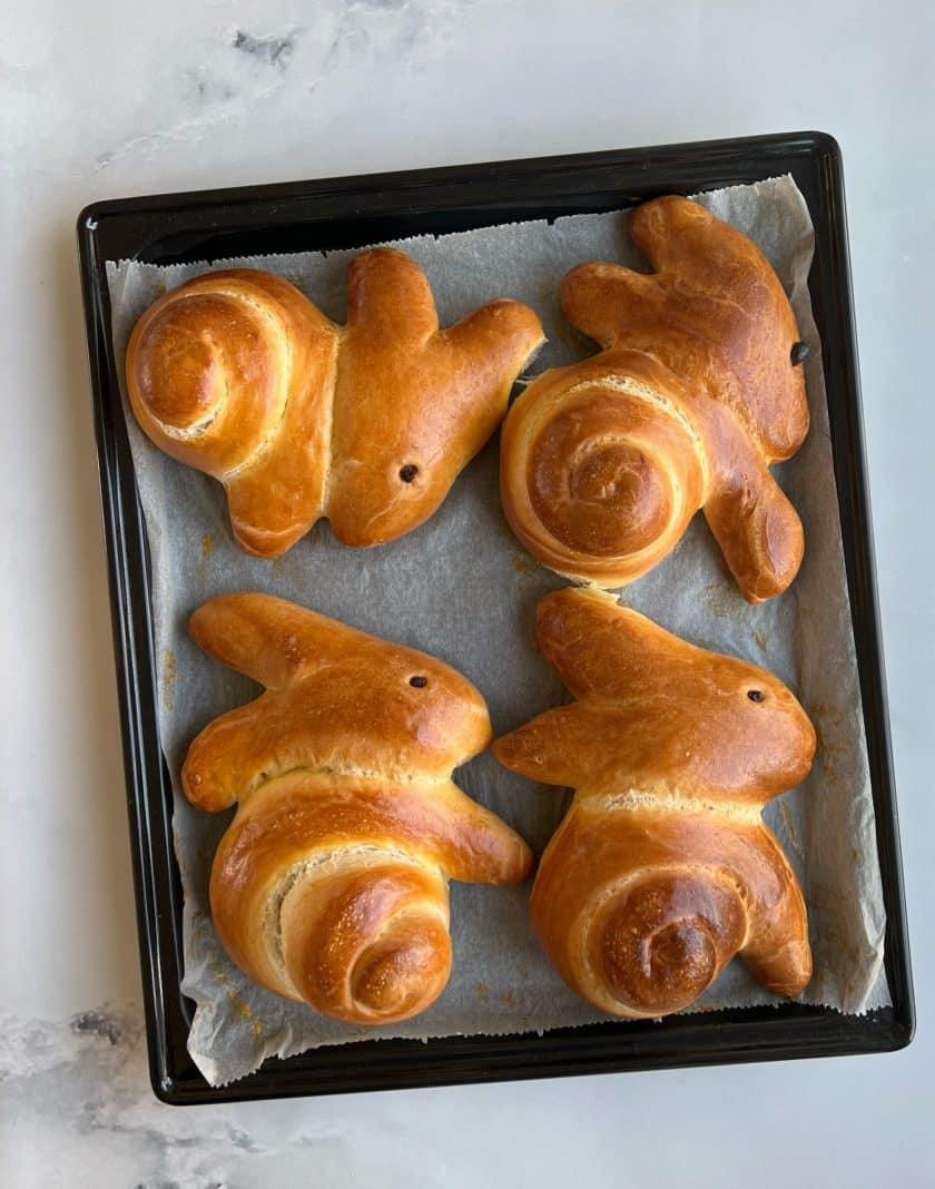 Osterhase, Hase, Hefeteig, Gebäck, Ostern