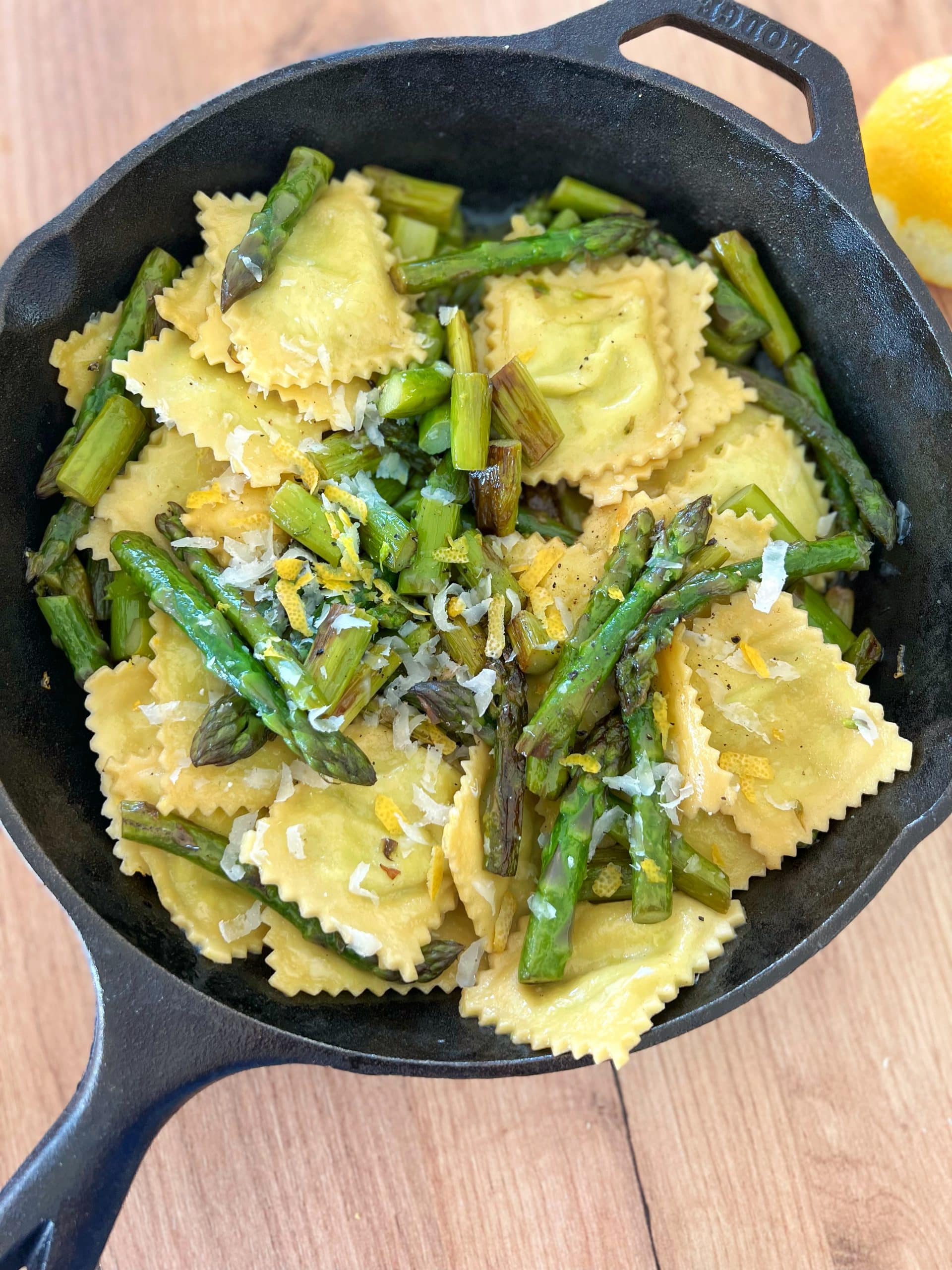 Spargel Ravioli
