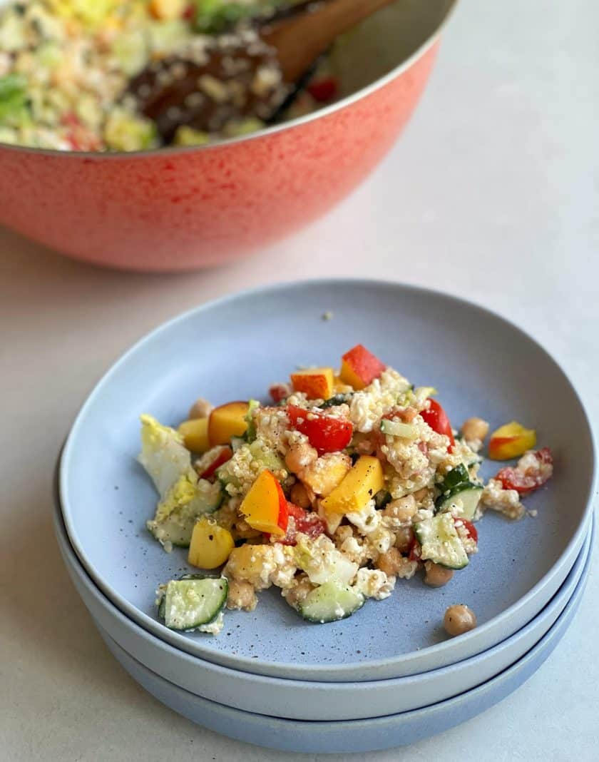 Salate für den Sommer, Feta Sommersalat