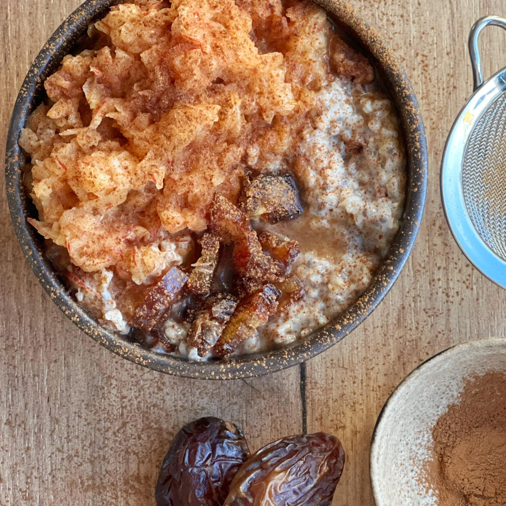 Apfel-Zimt-Porridge - ANA + NINA