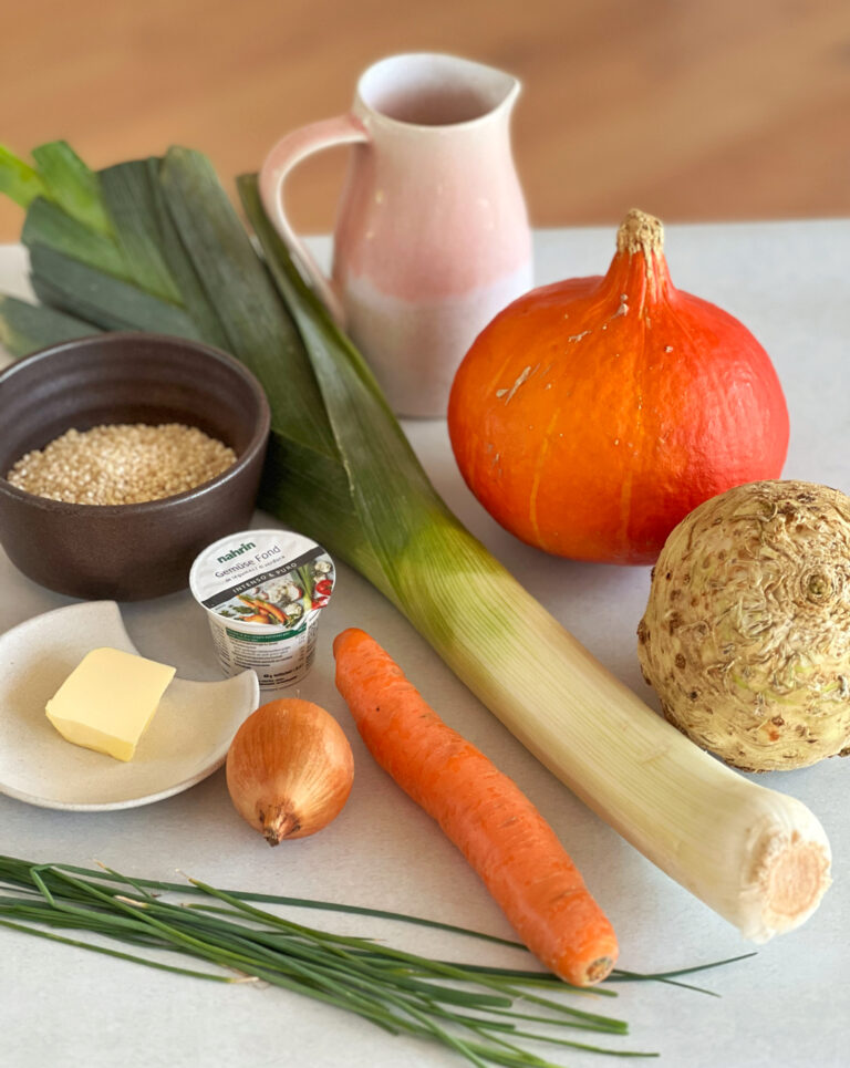 Bündner Gerstensuppe mit Kürbis - ANA + NINA