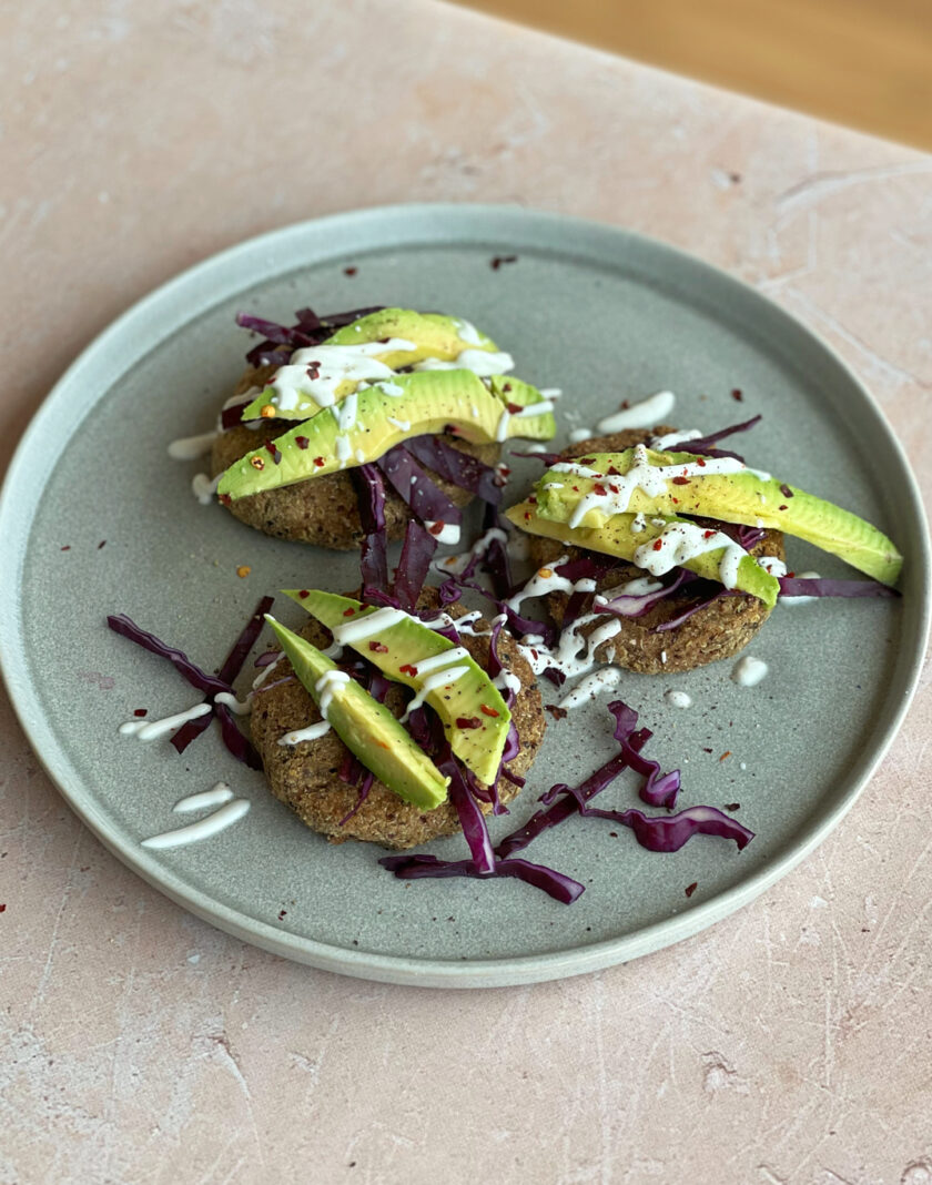 Vegi Burger mit Avocado