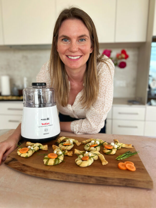 Blätterteig-Kräuter-Osterhasen - ANA + NINA