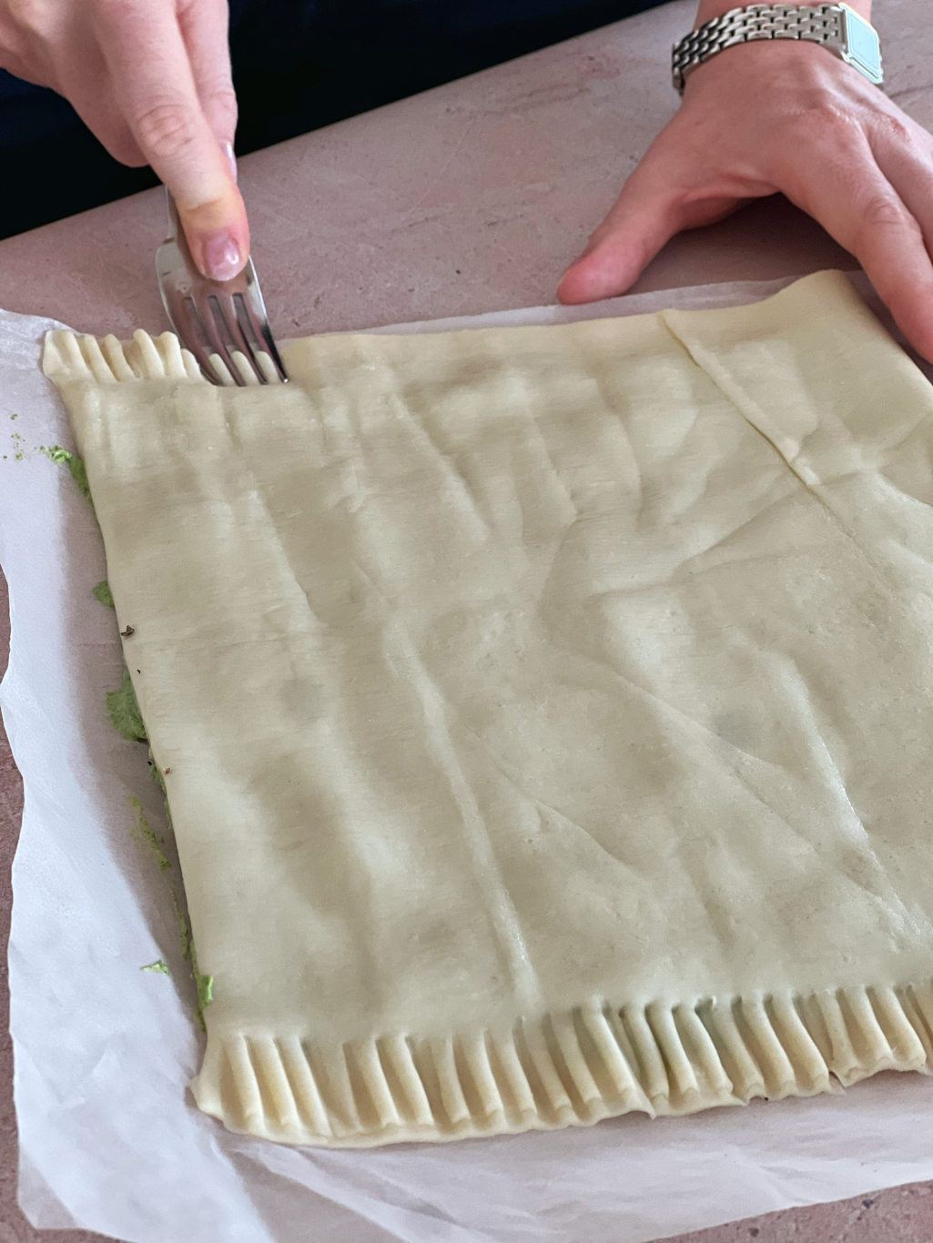 Blätterteig-Kräuter-Osterhasen - ANA + NINA