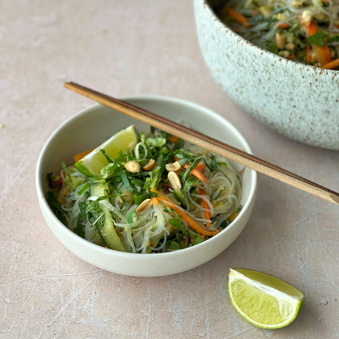 Glasnudelsalat Rezept (einfach) - ANA + NINA