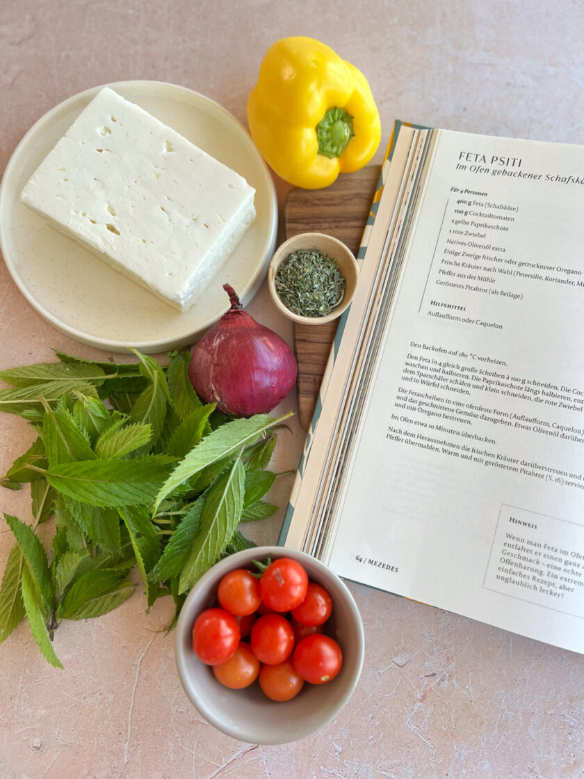 Gebackener Feta - Feta Psiti - ANA + NINA