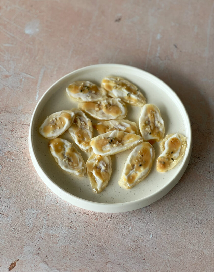 Gefrorene Bananen Chips