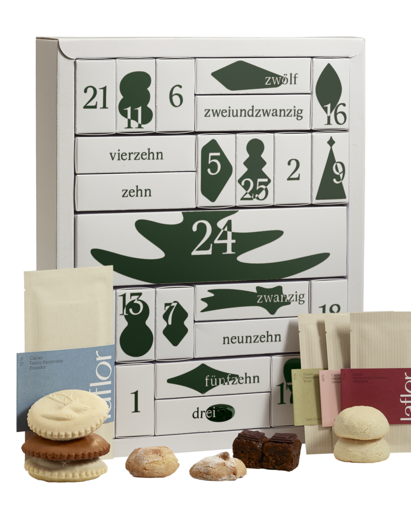 Biber- & Schokolade-Adventskalender Classic von Leibacher & laflor mit ANA+NINA