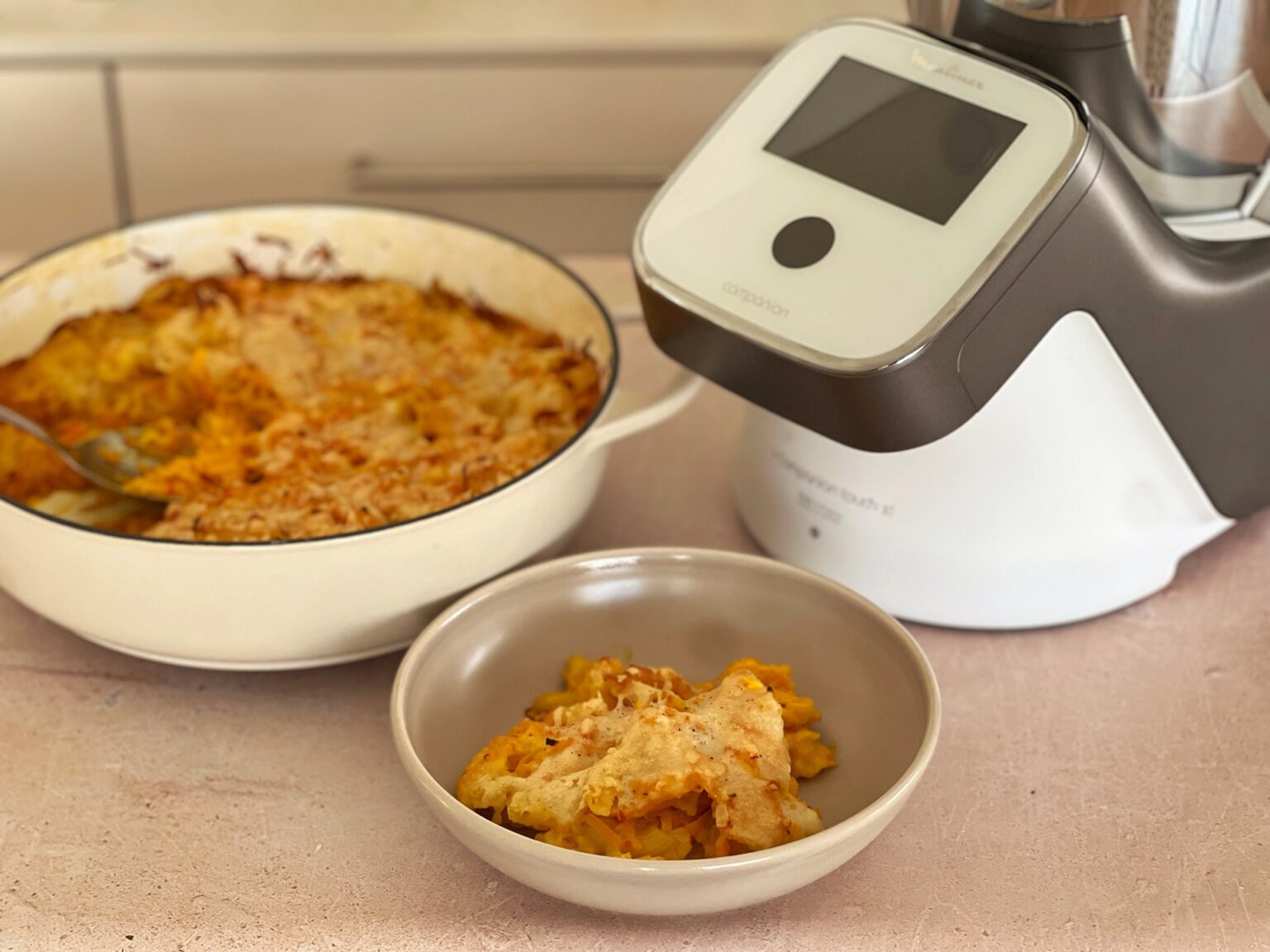 Schnelles Kürbis-Pasta-Gratin - ANA + NINA Schnelles Kürbis-Pasta-Gratin - ANA + NINA