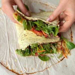 Hüttenkäse Wrap High Protein 1 Hüttenkäse Wrap High Protein