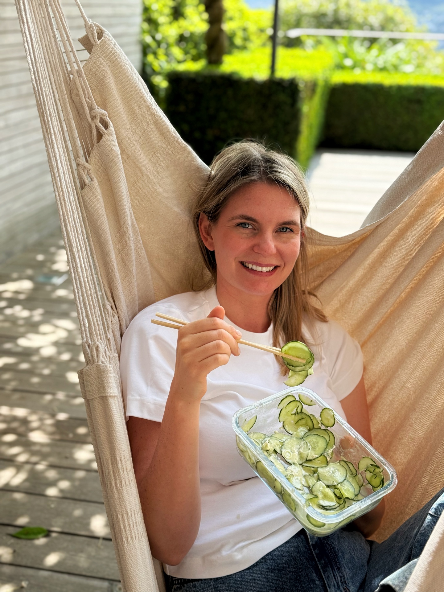 Einfachster Gurkensalat - ANA + NINA