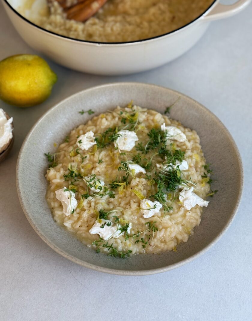 Yuzu Zitronen Risotto alla Castello del Sole