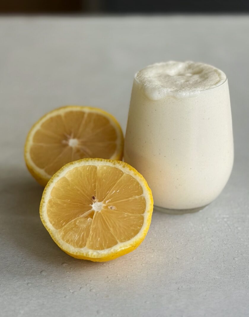 Whipped Lemonade trinken