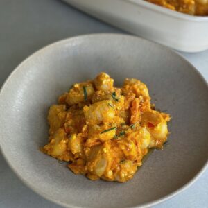 Cremige Kürbis-Feta-Gnocchi