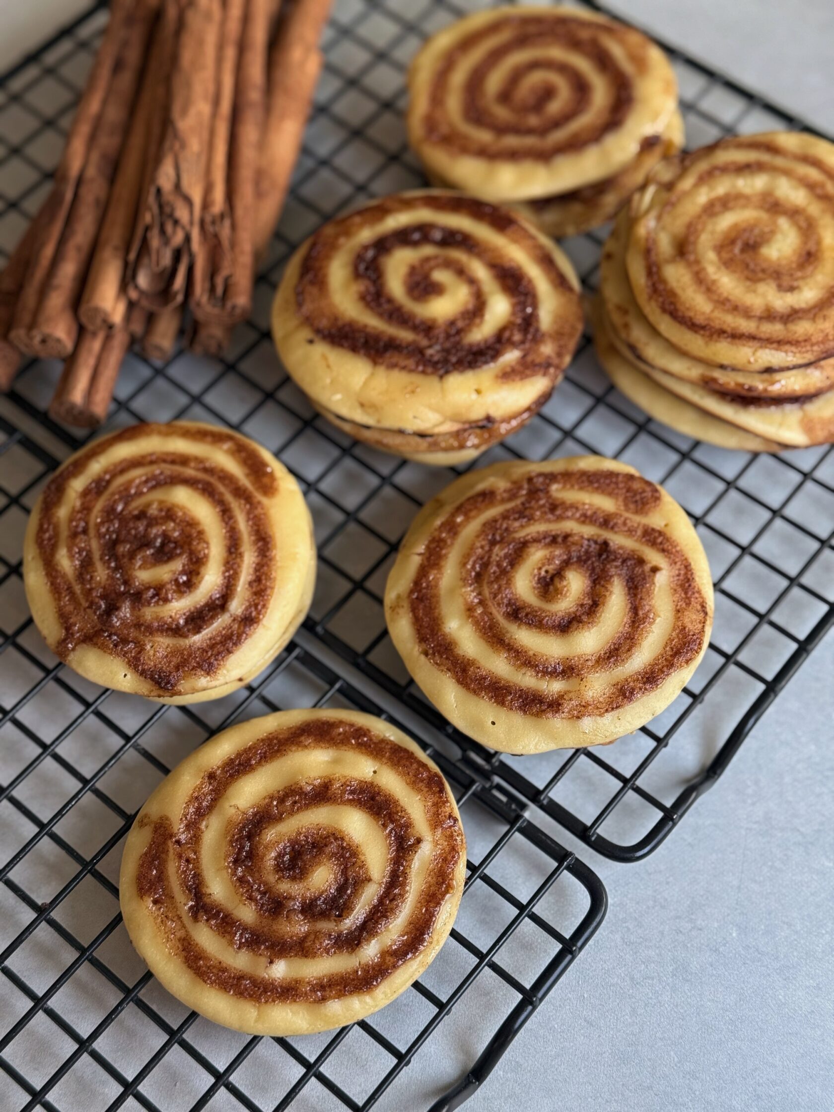 Zimtschnecken Swirl Pancakes