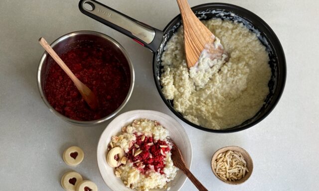 tzbuben‑Milchreis‑Bowl - schneller, gemütlicher Brunch in einer weihnachtlichen Variante!
