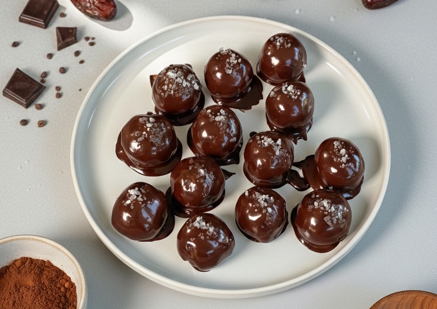 Probier die Viral Brownie Protein Balls als deinen neuen Lieblings‑Snack: ohne Proteinpulver, nur natürliche Proteine aus Hafer & Nüssen, no bake und ready in 15 minutes