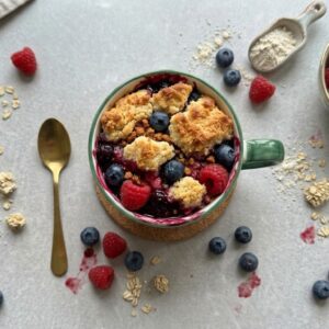 Tassenkuchen mit Beeren 3 Tassenkuchen mit Beeren 3