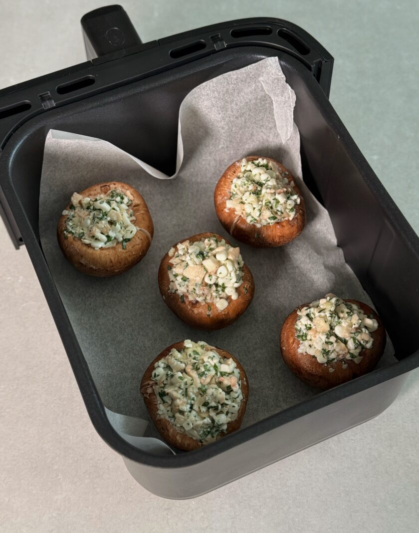 High Protein Airfryer-Champignons 1